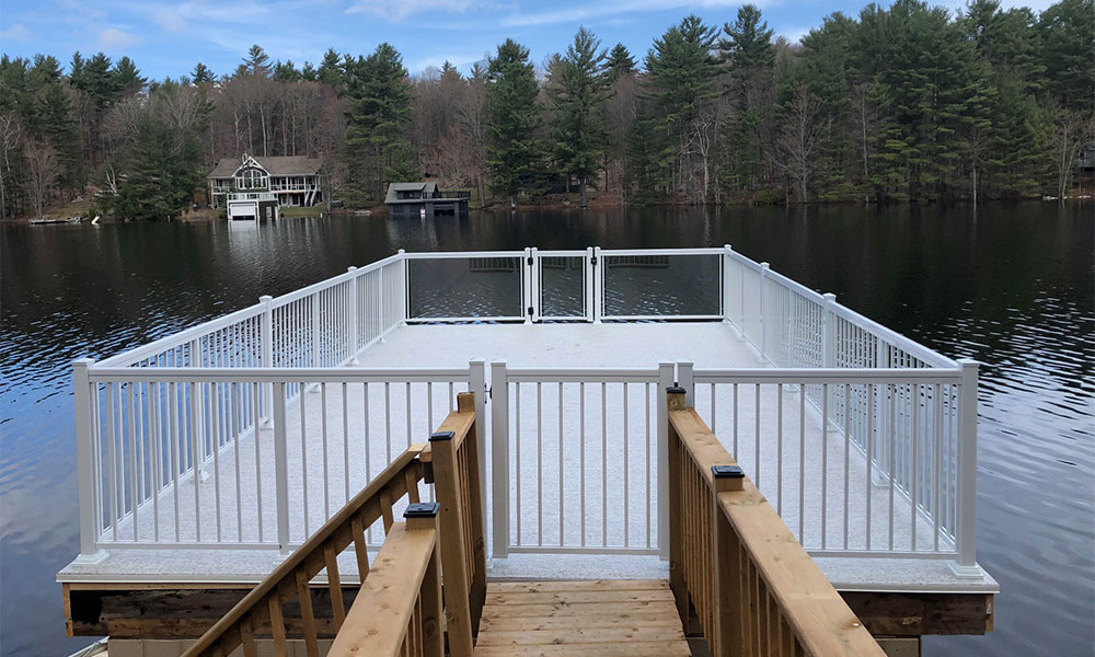 Boat house railing project