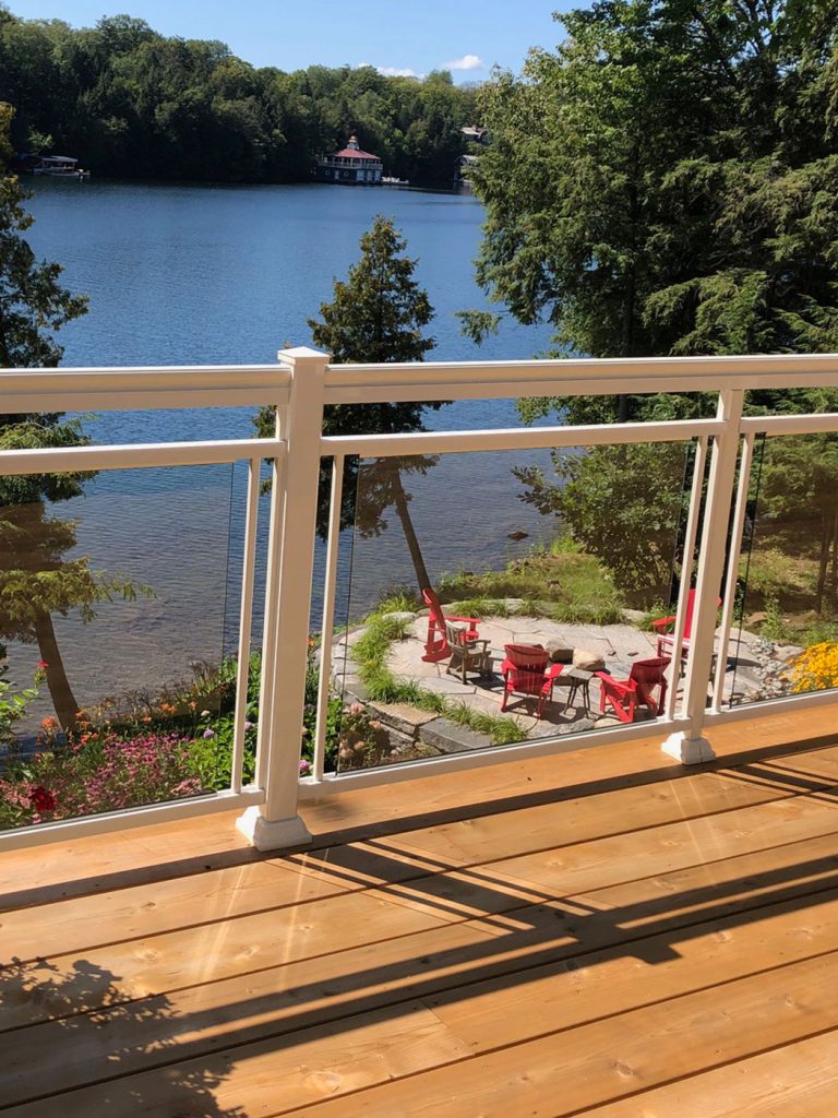 Image of Specialized Railing systems on a rooftop